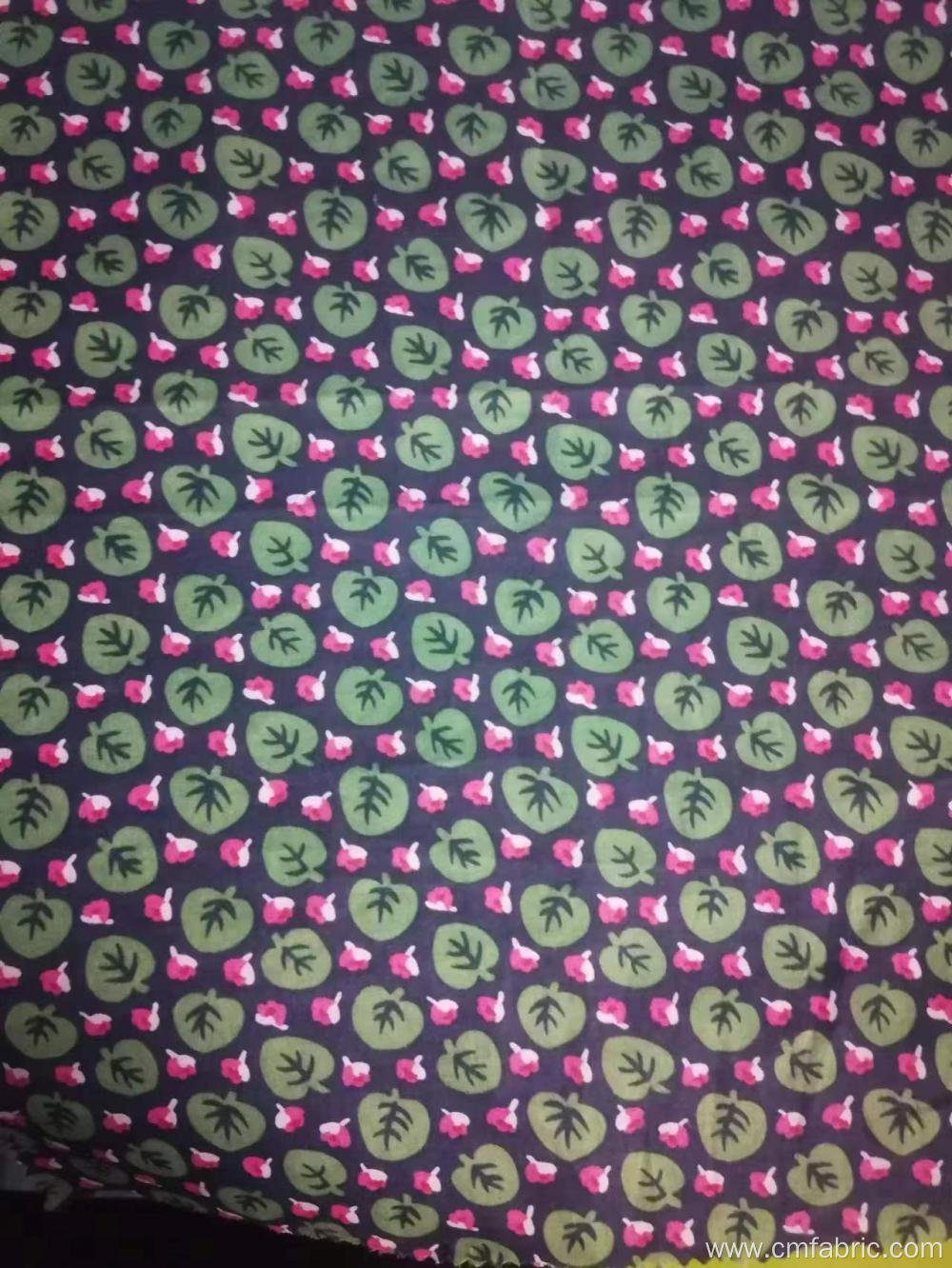 100% Hihg density cotton poplin print fabric silky finish