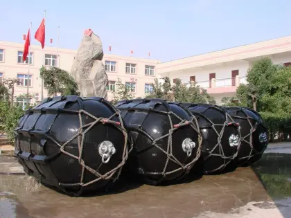 Wharf used Yokohama pneumatic fenders