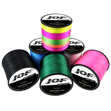 JOF 300M 8 -strand Wire Floating Line - 9 ตัวเลือกสีสำหรับแม่น้ำลำธารและทะเลสาบ