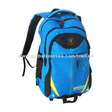 Trolley School/Laptop Backpack with Wheels, Manufacturer Directly