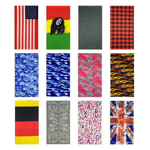 china factory Custom logo reusable face scarf cheap price neck scarf high quality comfortable face shield nice hijab and bandana