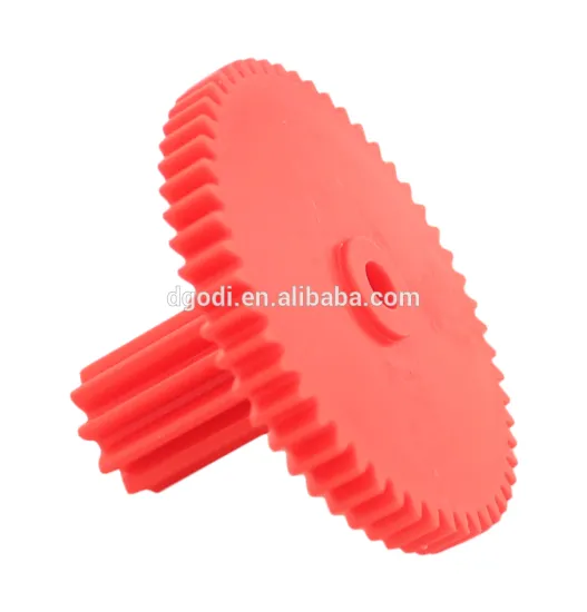 China best gear manufacturer custom nylon Plastic compound gear
