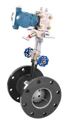 Intelligent balanced orifice flowmeter