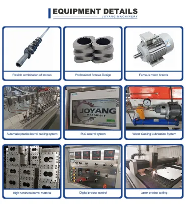 Joyang Twin Screw Panko Bread Crumbs Extruder Line