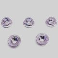 Stainless steel hexagon flange nuts