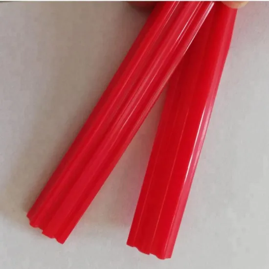 Telescopic Steel Cover with C2 PU Lips in Red Color