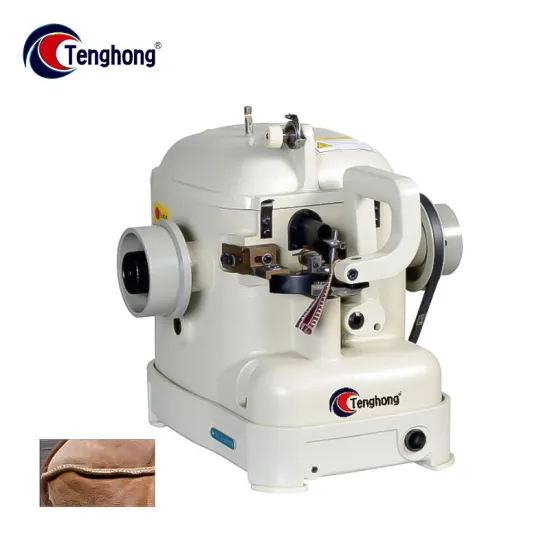 Strobel Shoes Industrial Sewing Machine for Insoles - Heavy Duty with Automatic Refueling