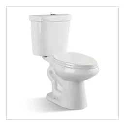 Two Piece Round-Front Toilet with UPC Certification