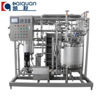 Pasteurizer au lait de type assiette: machine pour la pasteurisation de lait sûre