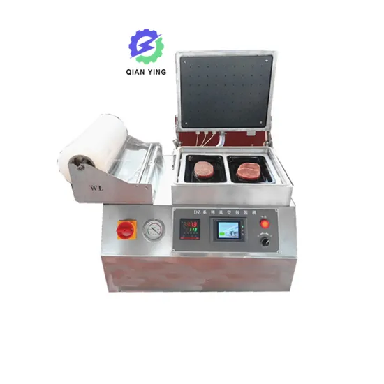 Automatic Commercial Vacuum Skin Packing Machine for Seafood, Meat, and Fruit
