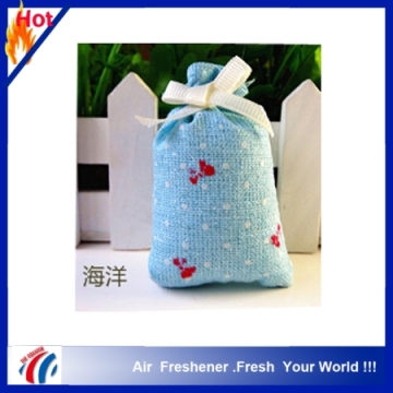 2015new design hot selling high quality linen embroidery perfume sachet manufacture