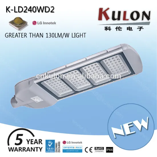 CE,RoHS,CCC Certification and Aluminum Lamp Body Material led street light