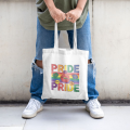 Eco-friendly Rainbow Themed Pride Day Tote Bag