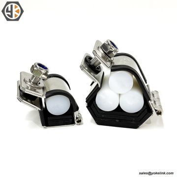 El tipo listones de cable del trébol del acero inoxidable IEC61914 FF-T para 11kv 33kv