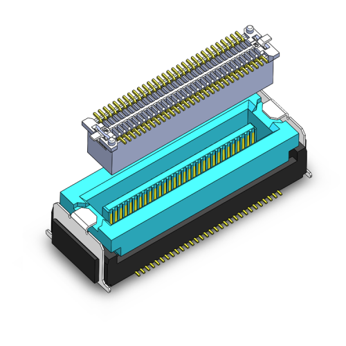 0.635mm floating board-to-board connector