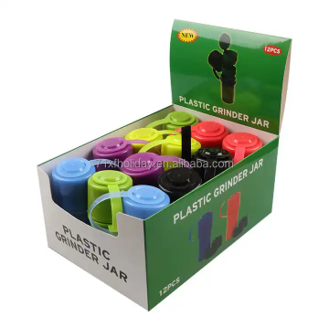 2024 Hot Selling Plastic Herb Grinder with Storage Container