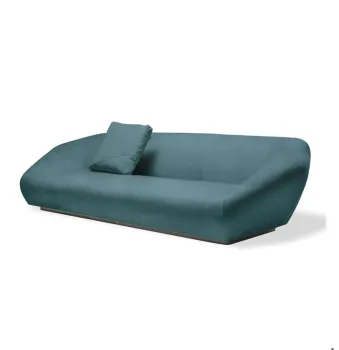 Modern Velvet 3-Seater Living Room Sofa for Home