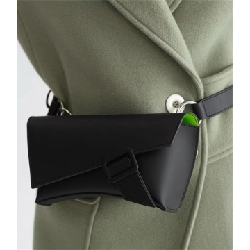 Fashion Ladies Leather Diagonal Waist Bag