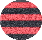 Foam backing line zebra PVC coil mat