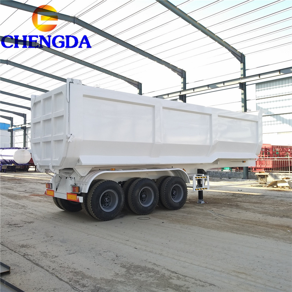 3 Axle Hydraulic End Dump Trailer