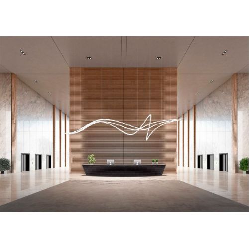 Нордический потолок дизайнер минималистский современный подвесной фонарь