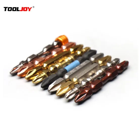 Tooljoy 10pcs Gypsum PH2 Bit Screwdriver Magnetic Set 65mm