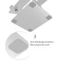 Soporte de tableta de aluminio plegable ajustable para computadora portátil