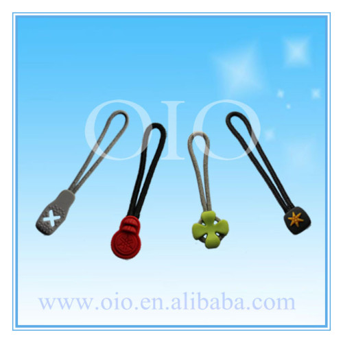 Heat transfer better price latest logos designed zipper puller