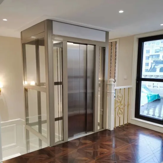 Small Mini Residential Elevator for Home Use: Indoor Outdoor Passenger Lift for Villas