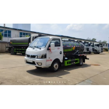 2.2 cbm sewage suction truck basement access