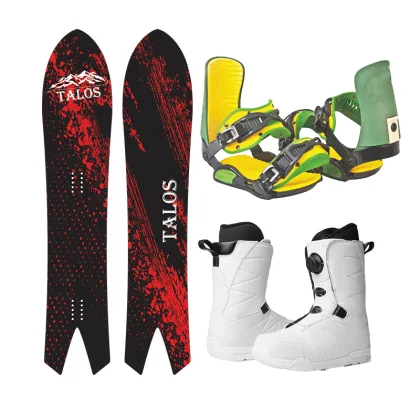 Custom Talos Snowboard Swallowtail Powder Snowboard