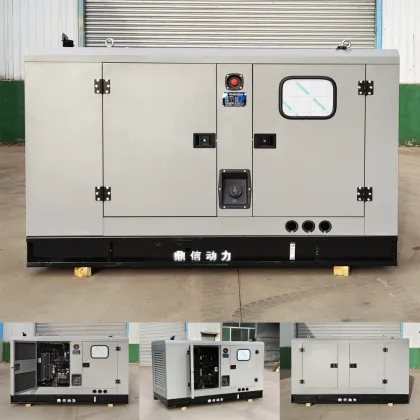 High-Power Silent Natural Gas Turbine Power Plants: 200KW to 500KVA Flywheel Generators