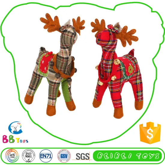 Hot Sales Personalized Funny Plush Toy Christmas Reindeer