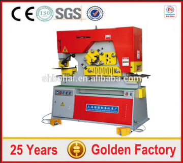 Bohai brand q35y 30 steel iron worker,sheet metal punch and shear