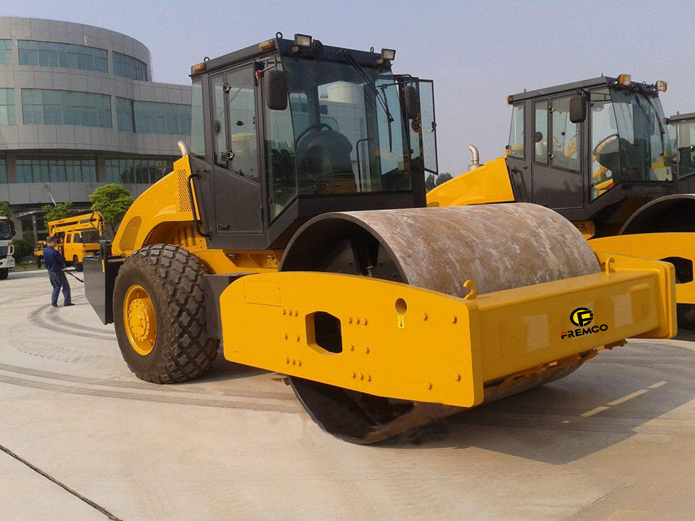 Road Roller Driving Test