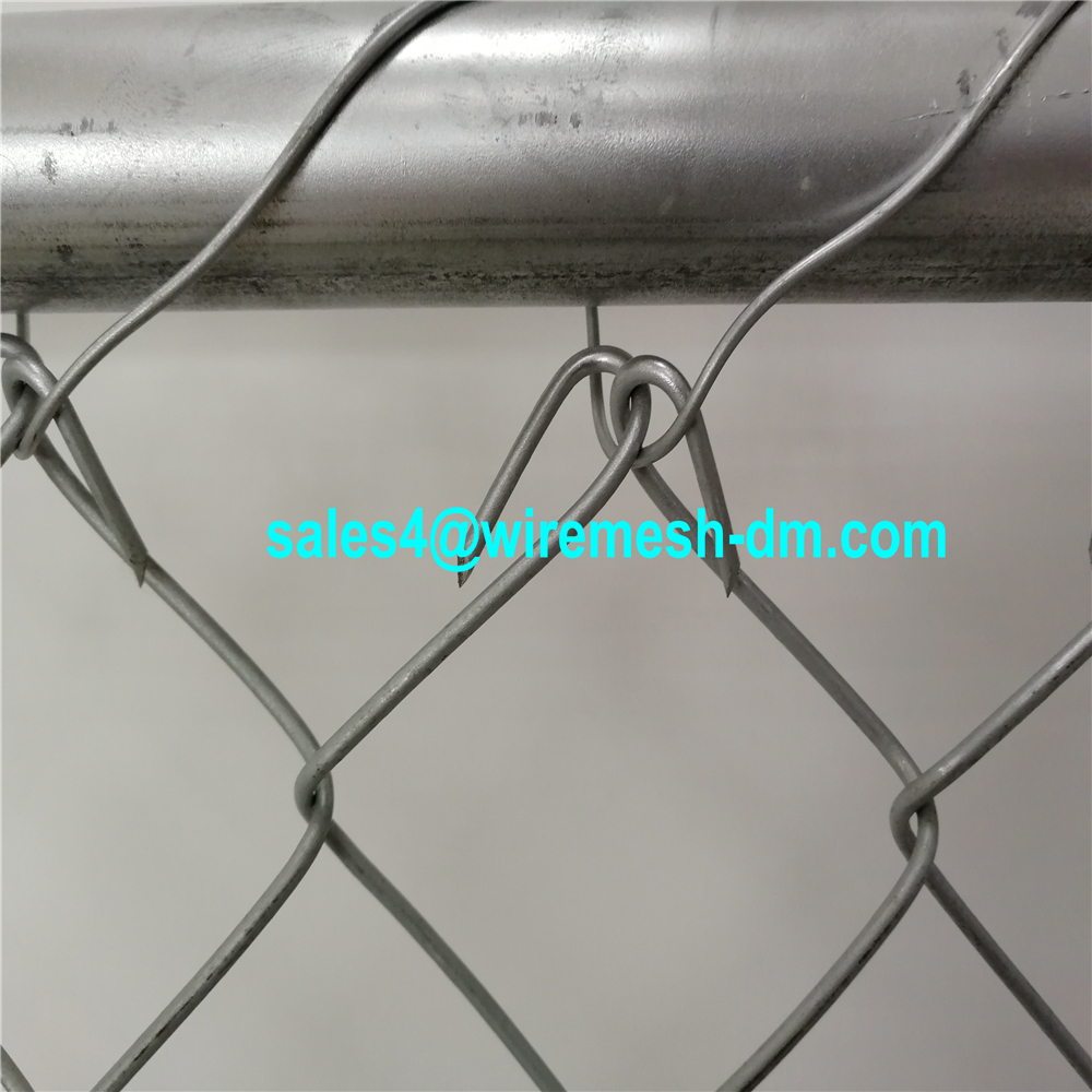 Galvanized chain link temporary fence for Canada