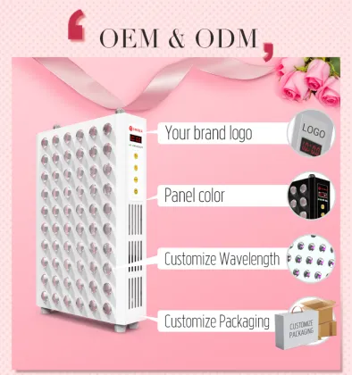 Bonliter Skin Renew 660nm 850nm Red Light Therapy Lamp beauty Device