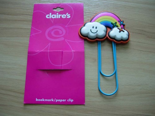 Custom Rainbow Design Bookmark