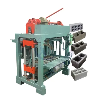 Press 8 Hole Brick Lontto Block Making Machine
