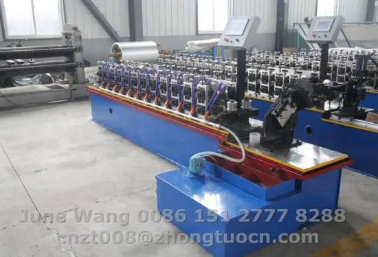 Galvanized steel strut channel making machine