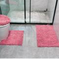 Chenille ground mat bathroom mat.