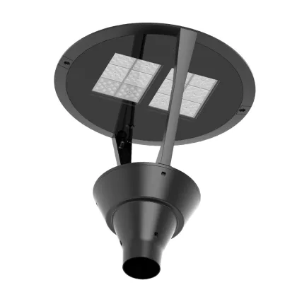 China Manufacturing Led Post Top Outdoor Pole Lamps Deck Lights