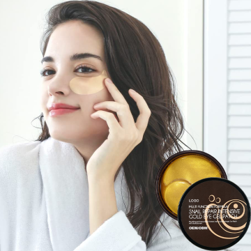 24k Gold Collagen Anti-Wrinkle Hydrogel Eye Patches - Anti-Puffiness Eye Mask