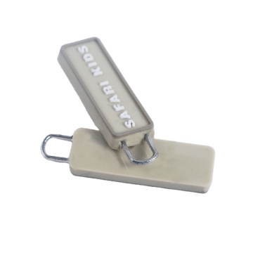 Zipper Slider with Rubber Puller - LR10017: A Durable and Convenient Zipper Option