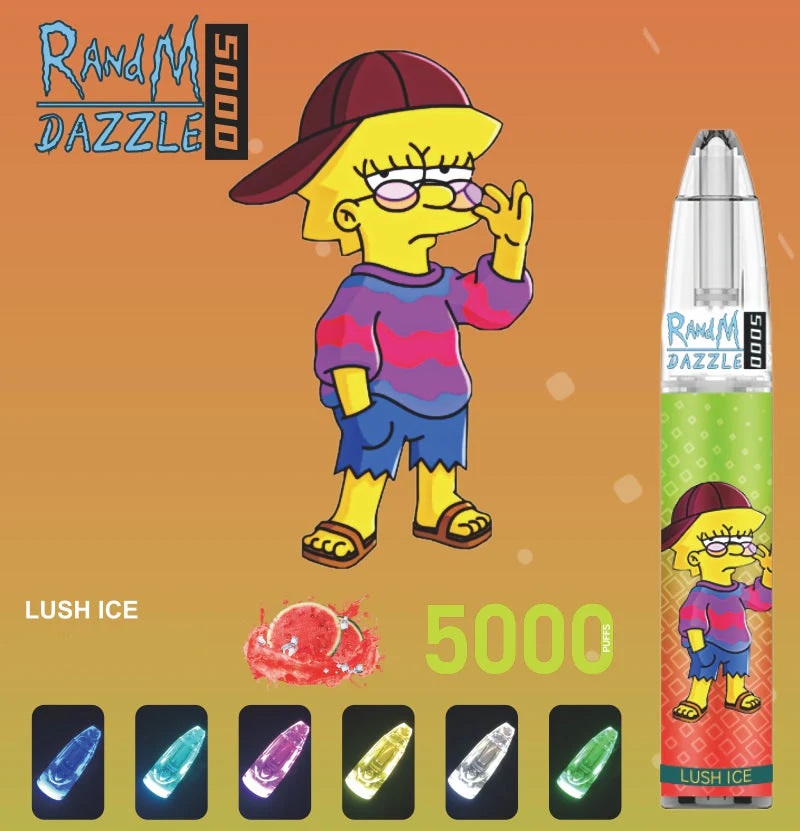 Randm Dazzle 5000 vape يمكن التخلص منها