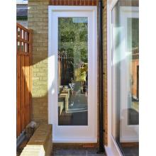 large aluminum fixed tempered laminated glass window