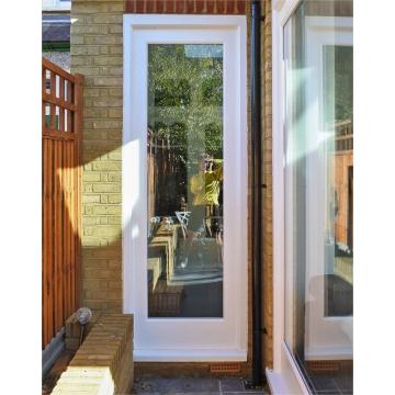 large aluminum fixed tempered laminated glass window