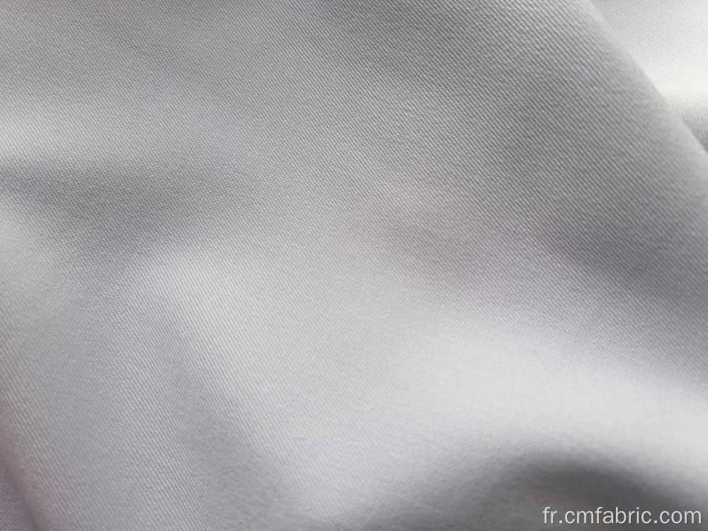 Polyester Rayon Woft Spandex Twill Tissu de tissu