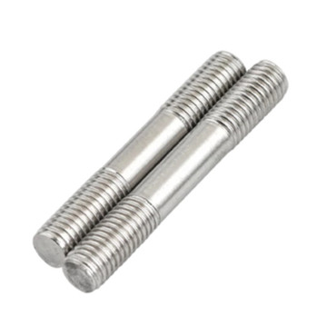メトリック304ステンレススチールダブルエンドスレッドスタッドボルト-M10 x 30-250mm