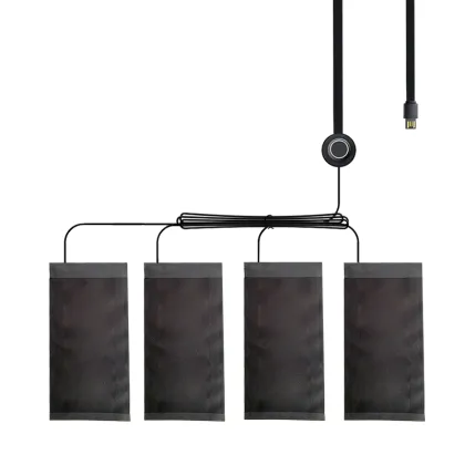 Custom Low Voltage Flexible USB Graphene Heating Pad for Heated Clothes